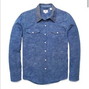 Outerknown x Levi’s IKAT Western Shirt Size Medium